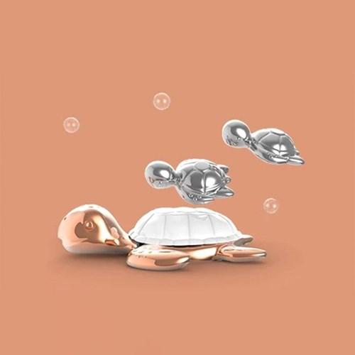 메타모포스 키링 거북이 패밀리 (Silver-실버)