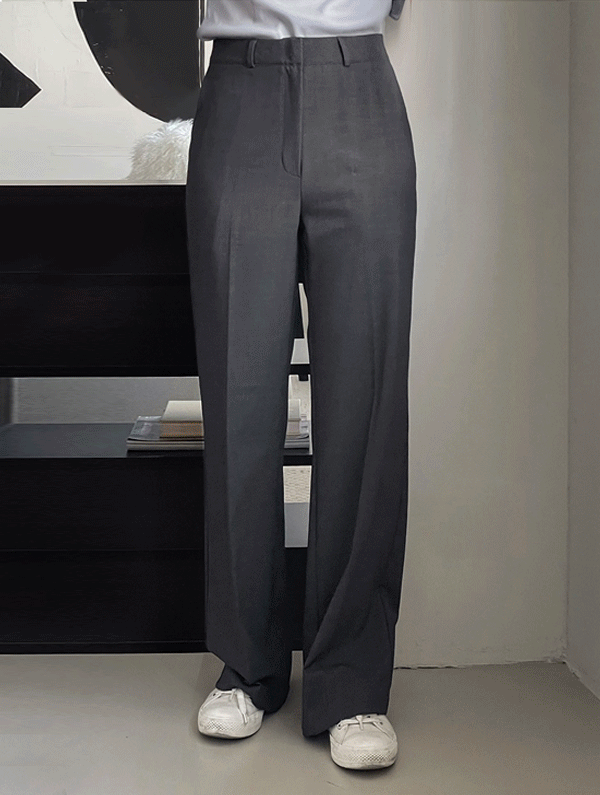 오브이베브 [무료배송]Page trousers(S~XL)무턱슬랙스/일자슬랙스/XL/봄신상