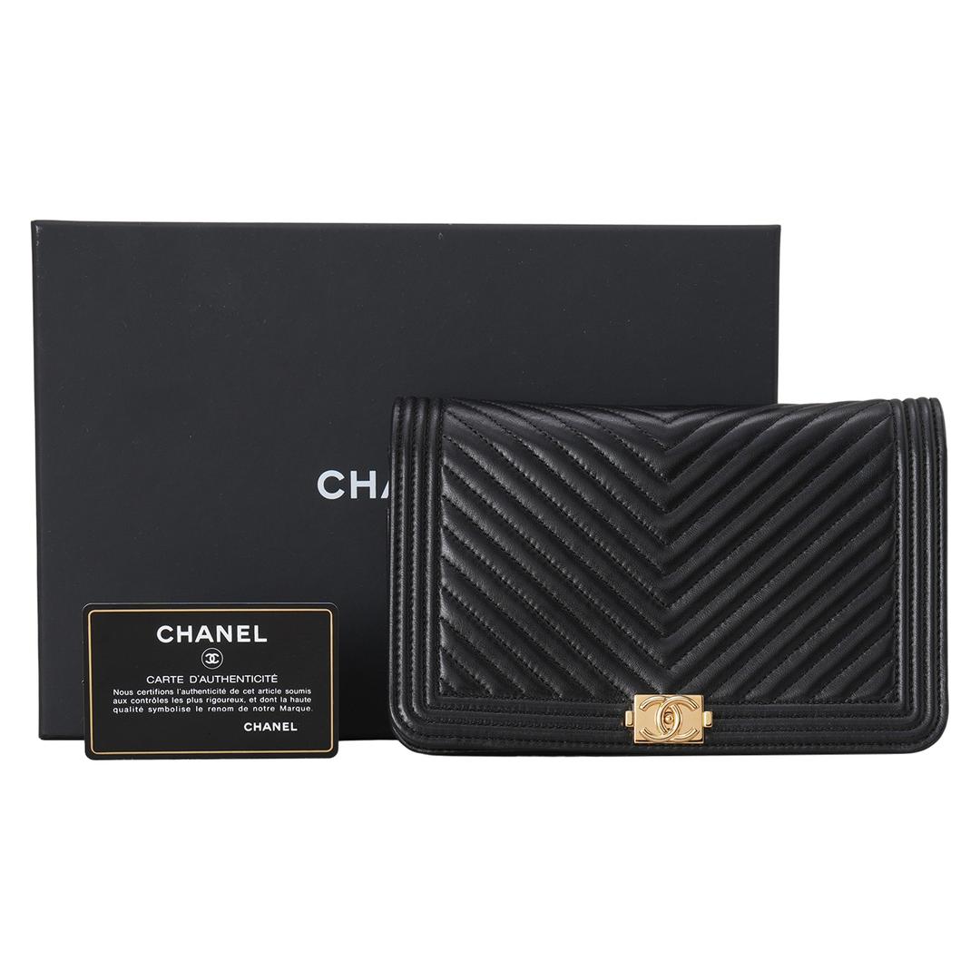 CHANEL(USED)샤넬 보이샤넬 쉐브론 WOC