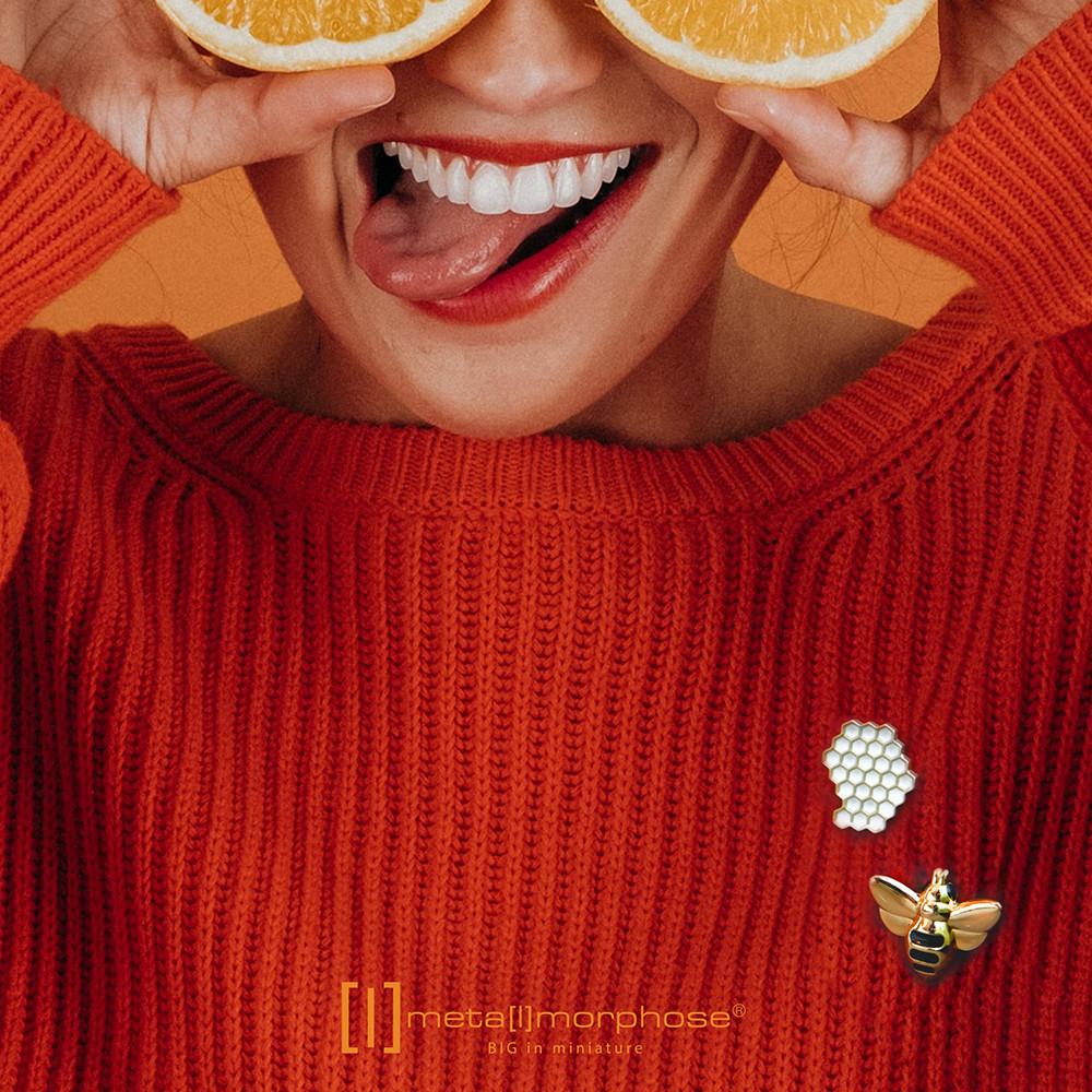 메타모포스 벨기에 핀뱃지 꿀벌