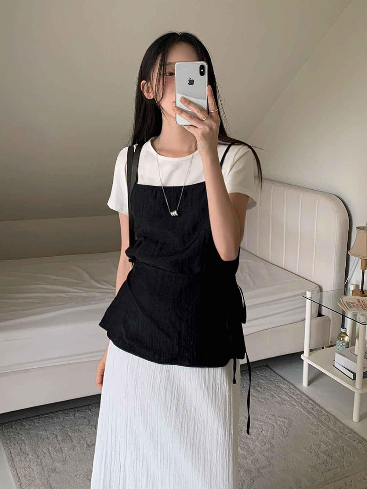 어리틀빗 amuse bustier top (2color) 주문폭주!