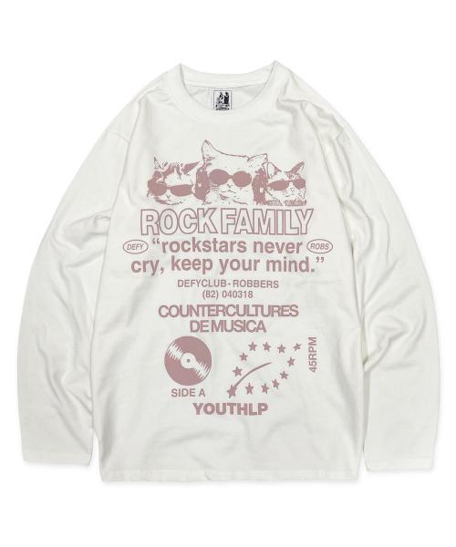 Rock Family Long Sleeves (Indi Pink)