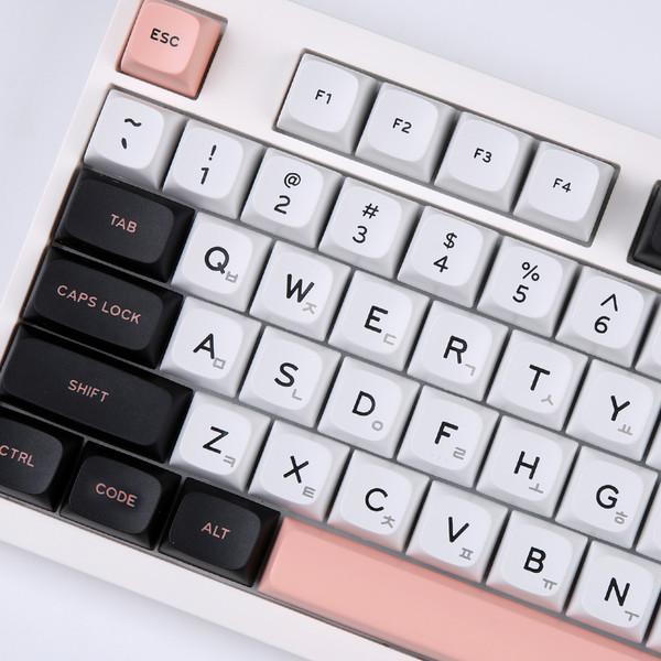 몬스타 가츠 올리비아 132키 MDA 한글 정각 PBT 이중사출 기계식 키보드 키캡
