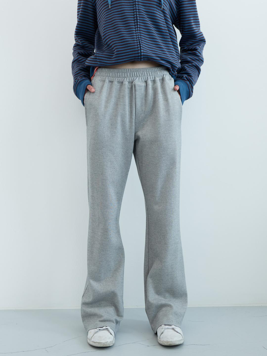 모트 밴딩 부츠컷 팬츠 (Grey)