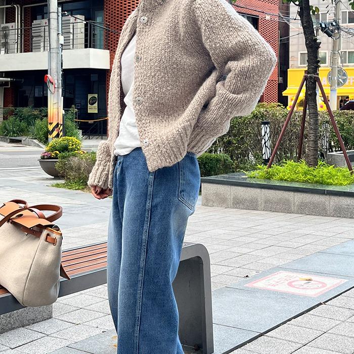 오즈 니트 가디건