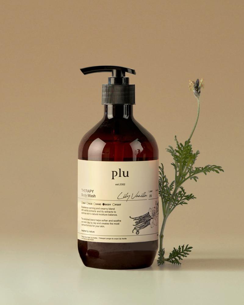 플루 테라피 바디워시 릴리 바닐라 500g