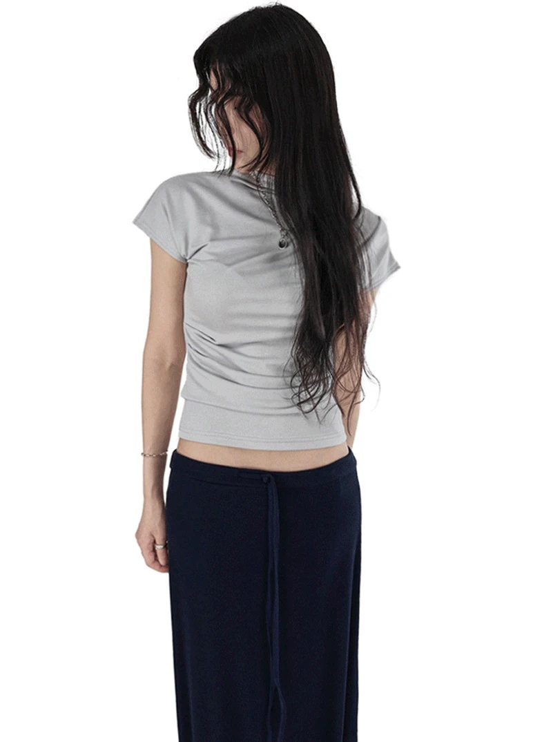 AND UNBAL NATURAL CAP SHORT-SLEEVED T-SHIRT  앤드 언발 내추럴 캡소매 반팔티 (4 COLORS)