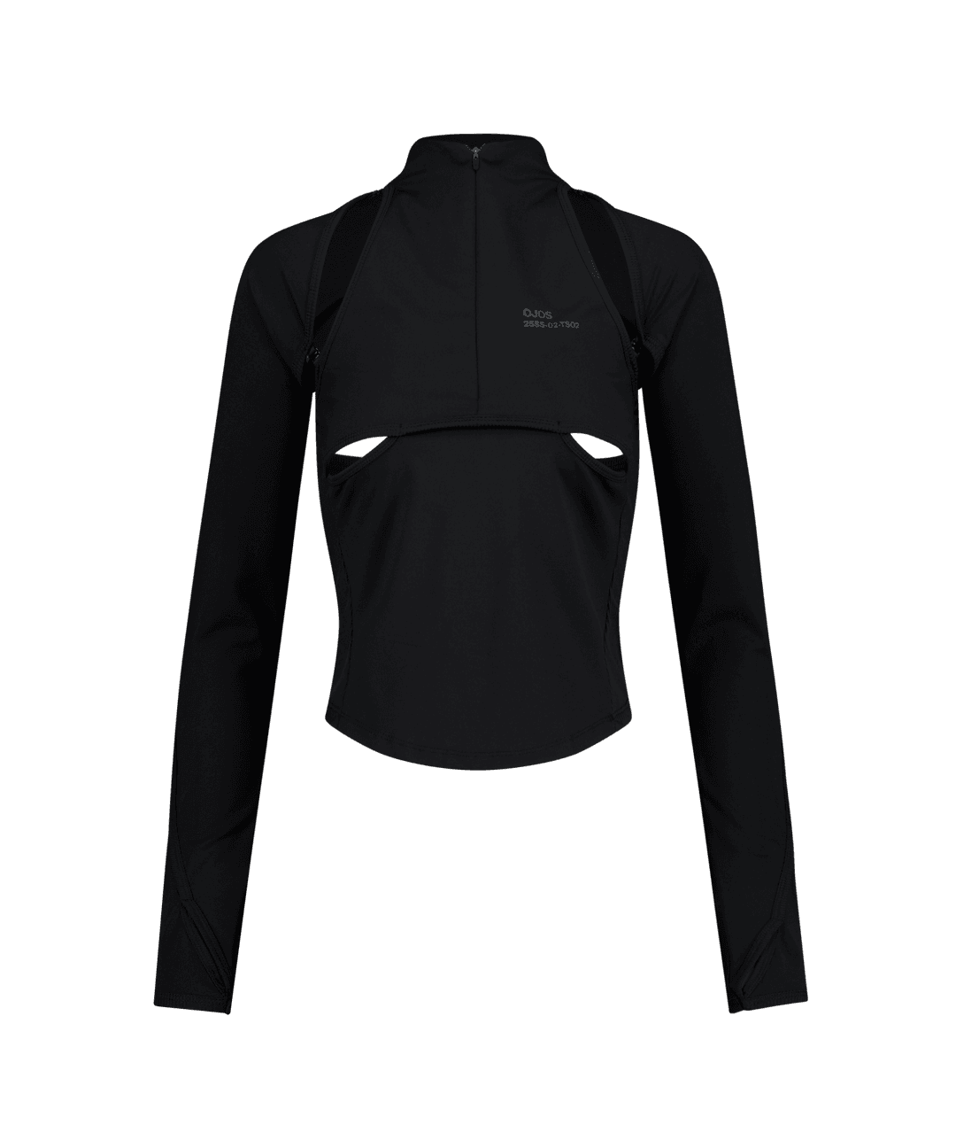 [3/11 예약배송] Detachable Bolero Halter T / Black