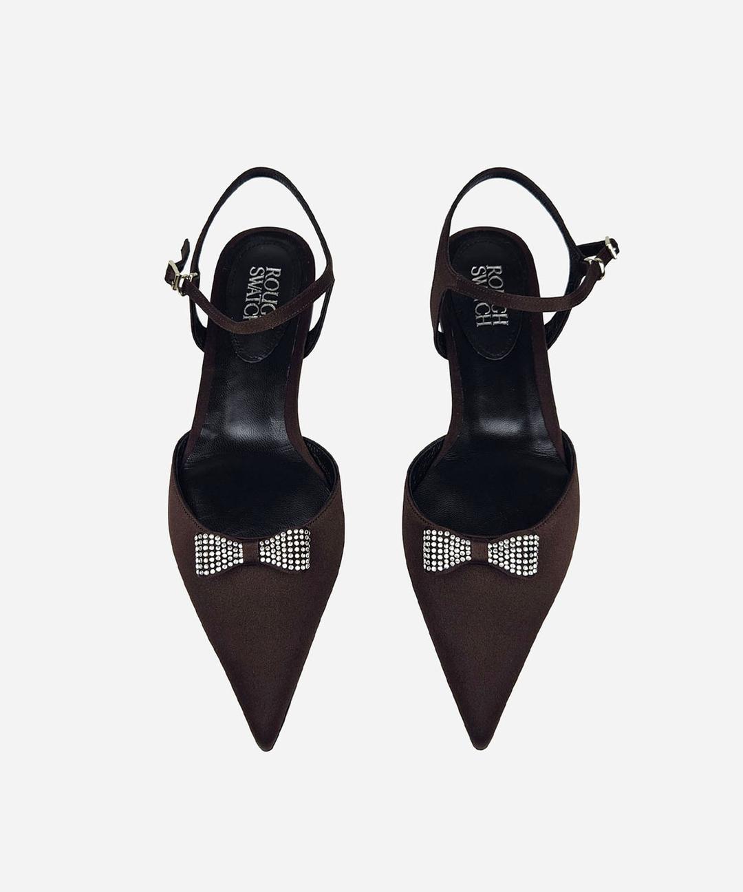 TWINKLE BOW FLAT_BROWN