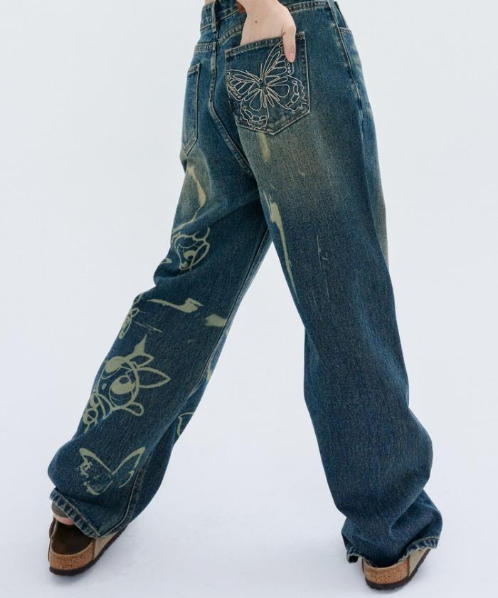 [PPG X FANCY] PURITY WIDE DENIM PANTS (BLUE)_F23PG1017