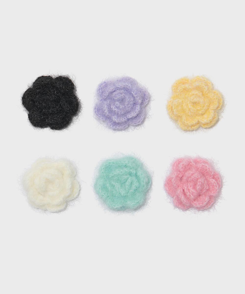 SHAGGY CORSAGE MIDDLE - 6 colors
