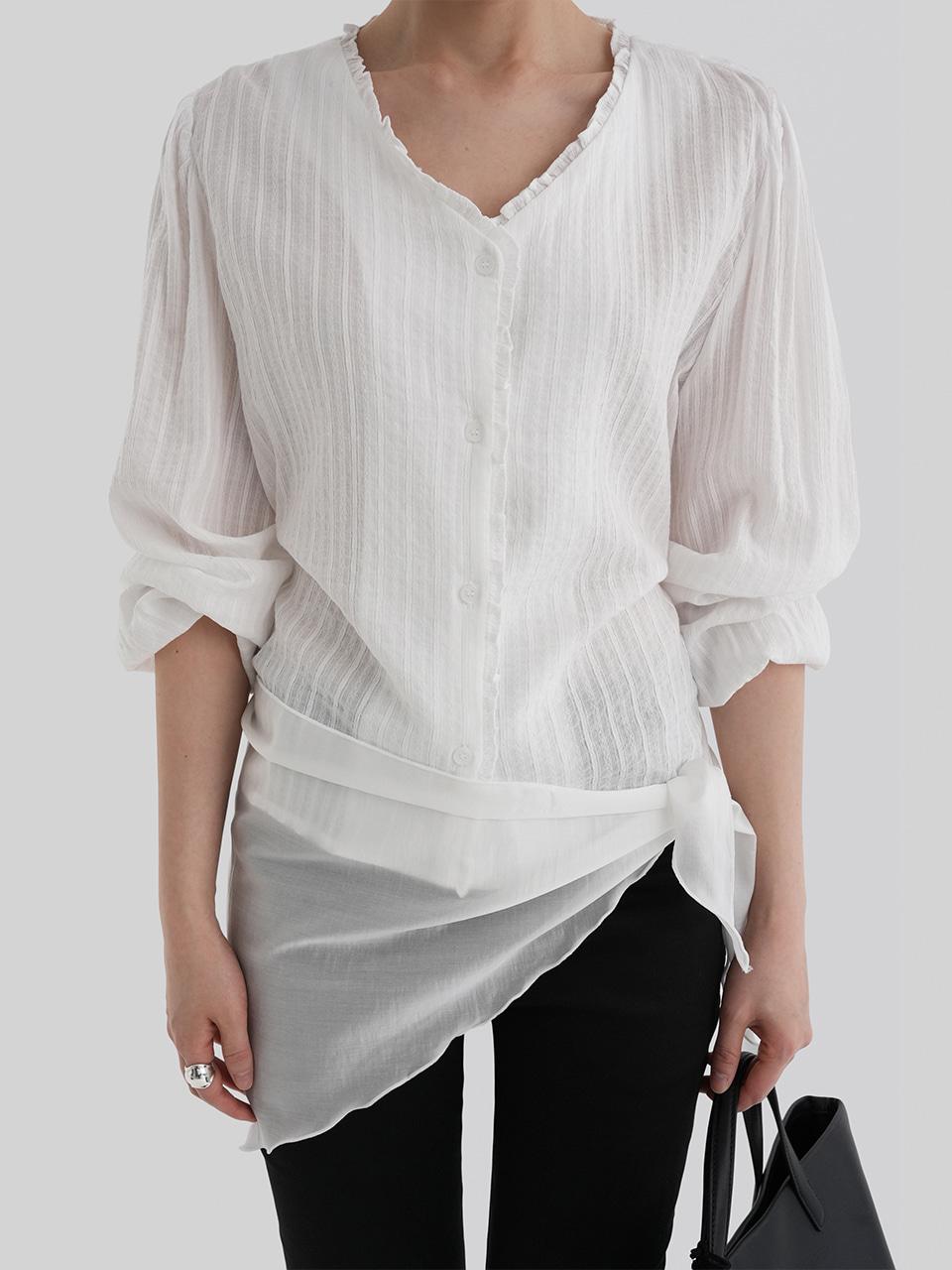 어텀 [made]르네프릴블라우스