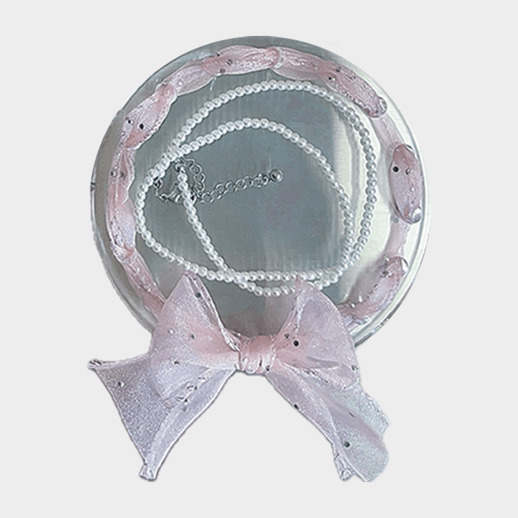 리본 아크릴 트레이