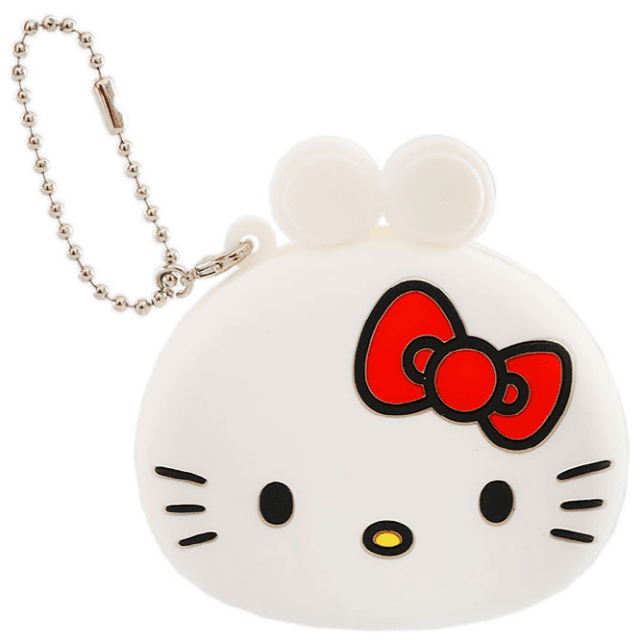 헬로키티 실리콘 미니 파우치