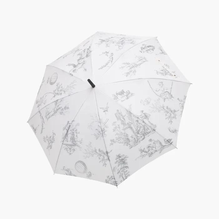 Toile de Jouy Umbrella grey (Safety Button)