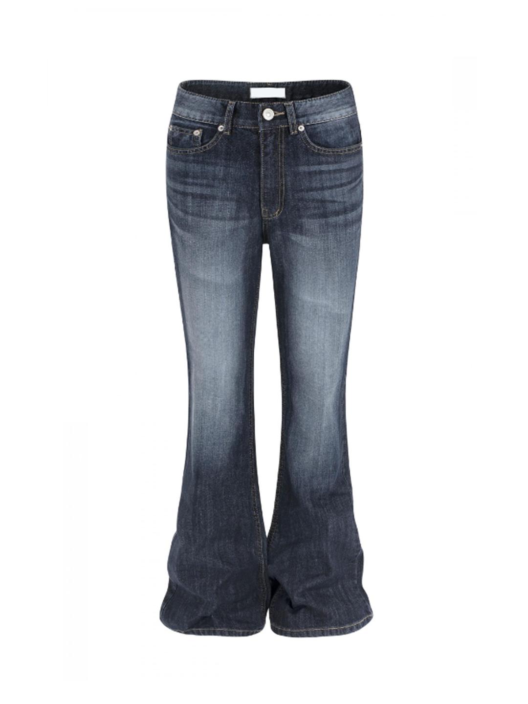 옵텐소 nerd boots cut denim pants
