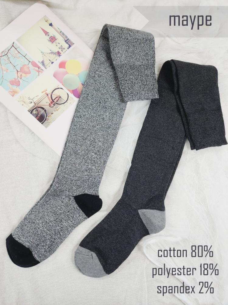 샤 보카시 니트 오버니삭스 롱삭스 타이즈 양말 2color