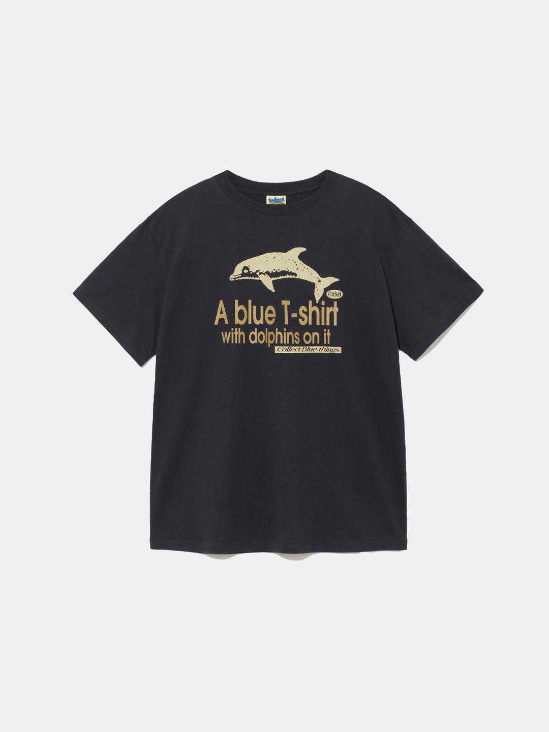 테켓 A BLUE TEE-NAVY