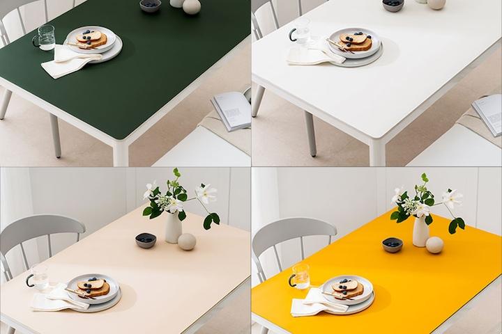 [연휴특가/사은품증정] 롤로아 방수가죽 식탁보 테이블보 테이블커버 16color12size