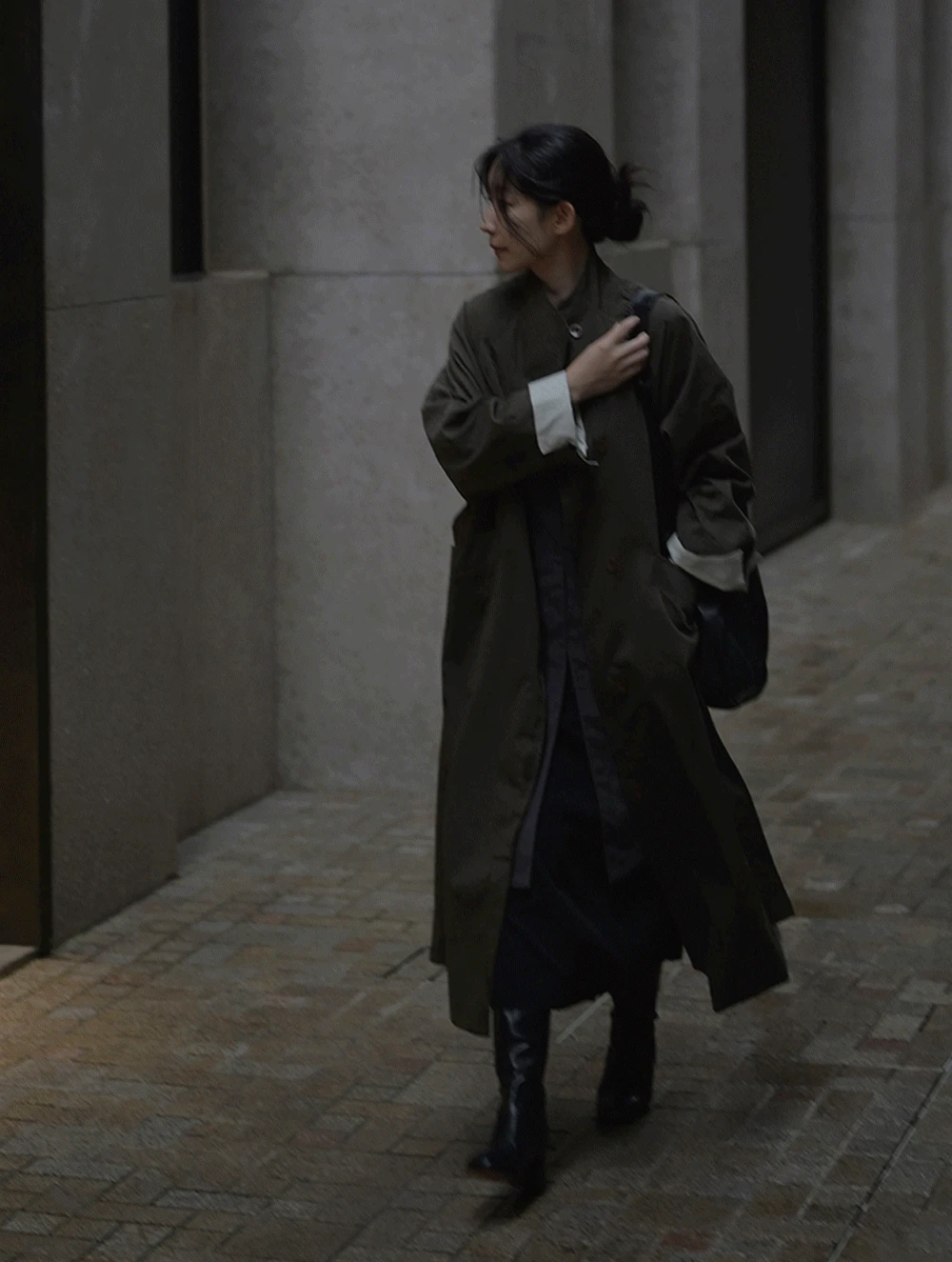 Soare trench coat<font style="font-size:0px