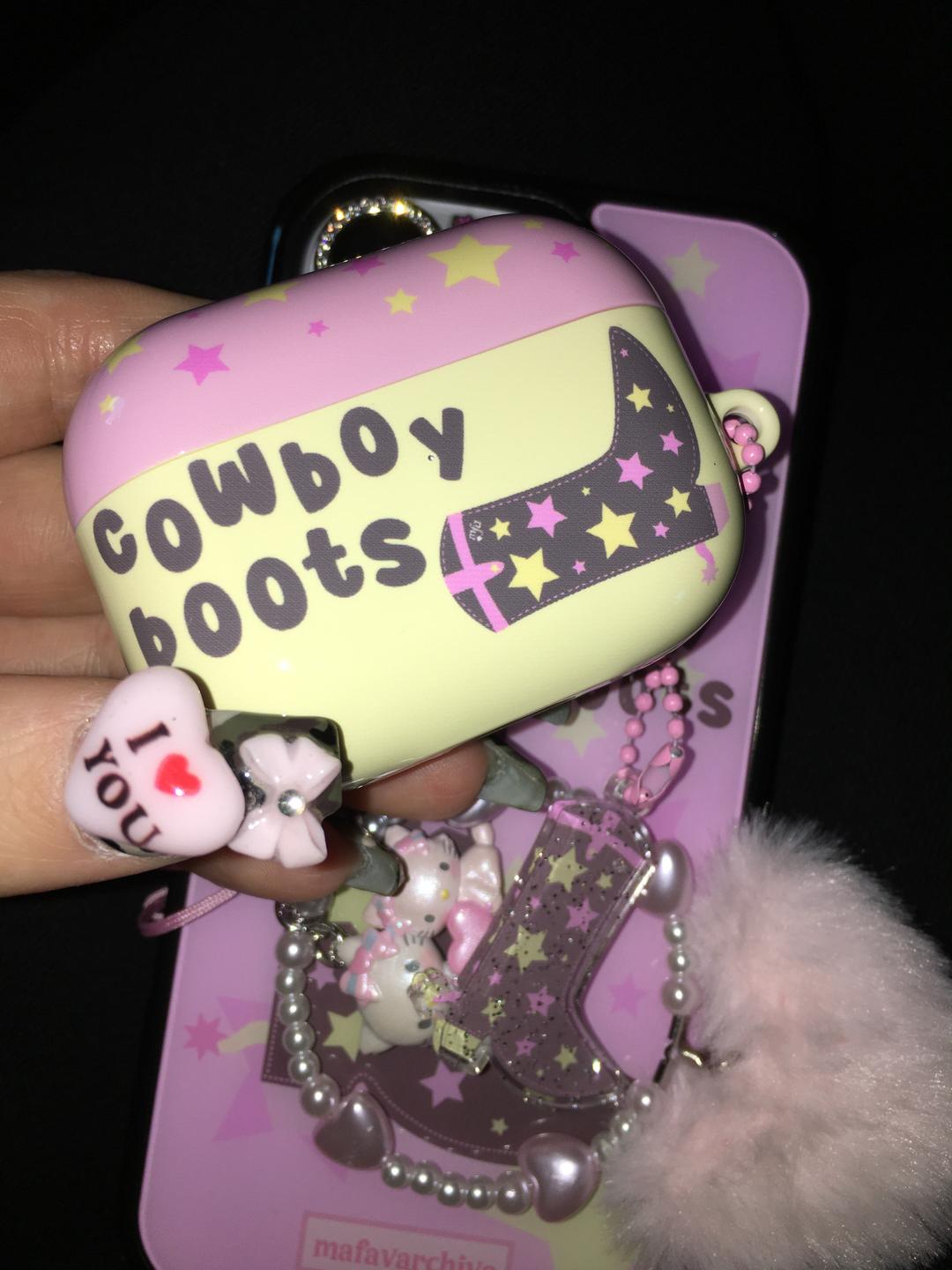 cowboy boots airpod case