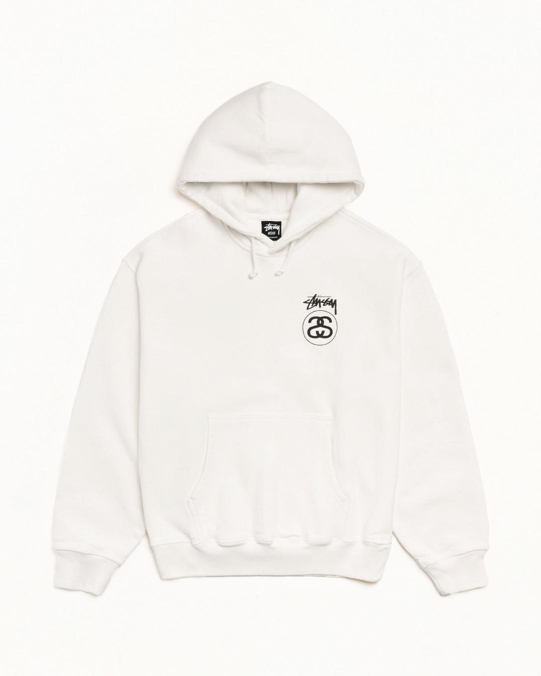 STOCK LINK HOODIE PIGMENT DYED - Natural / M