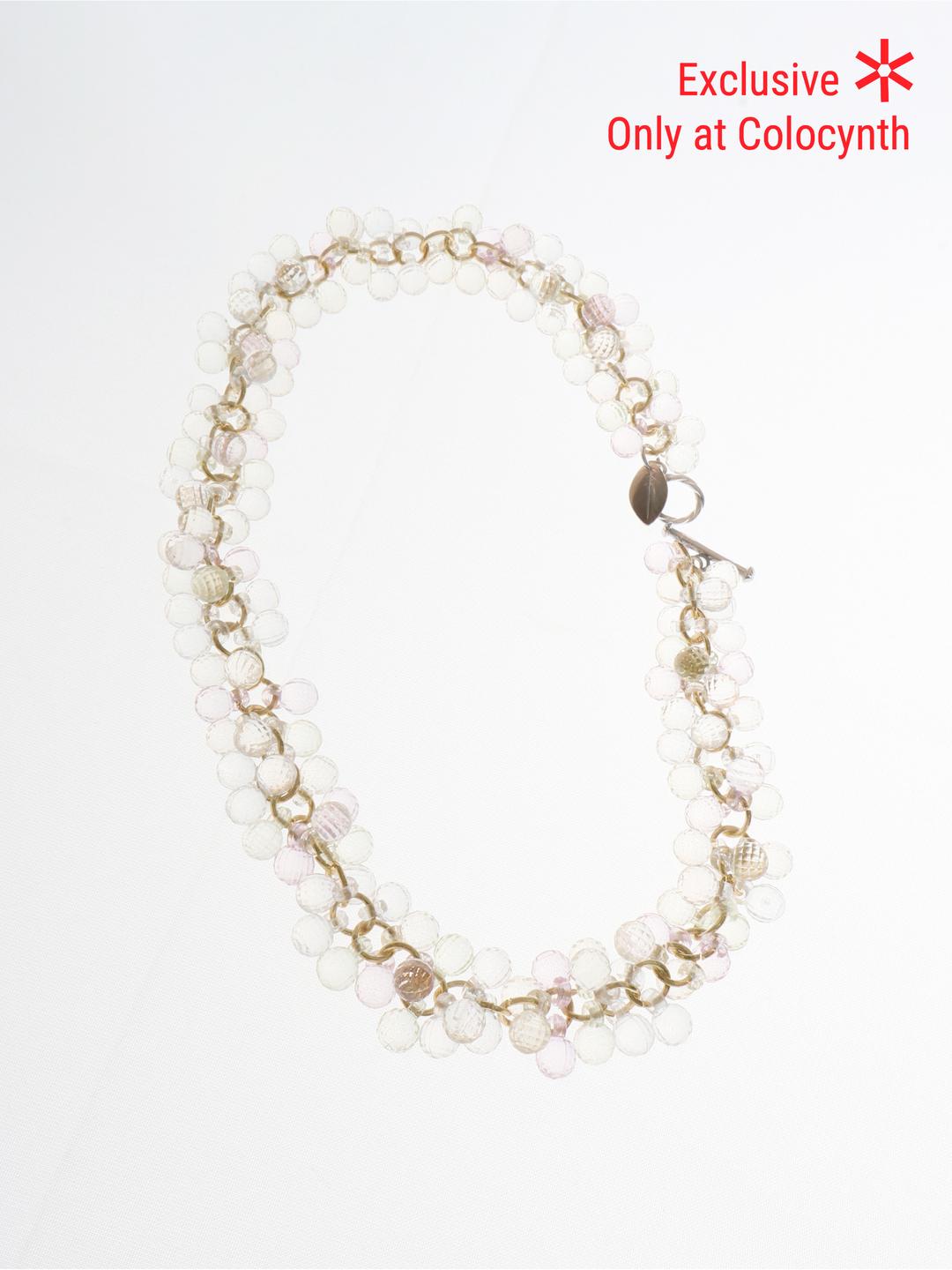 POM POM CRYSTAL NECKLACE