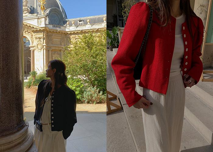 [made prostj] 캐롤 트위드 자켓 (2colors)