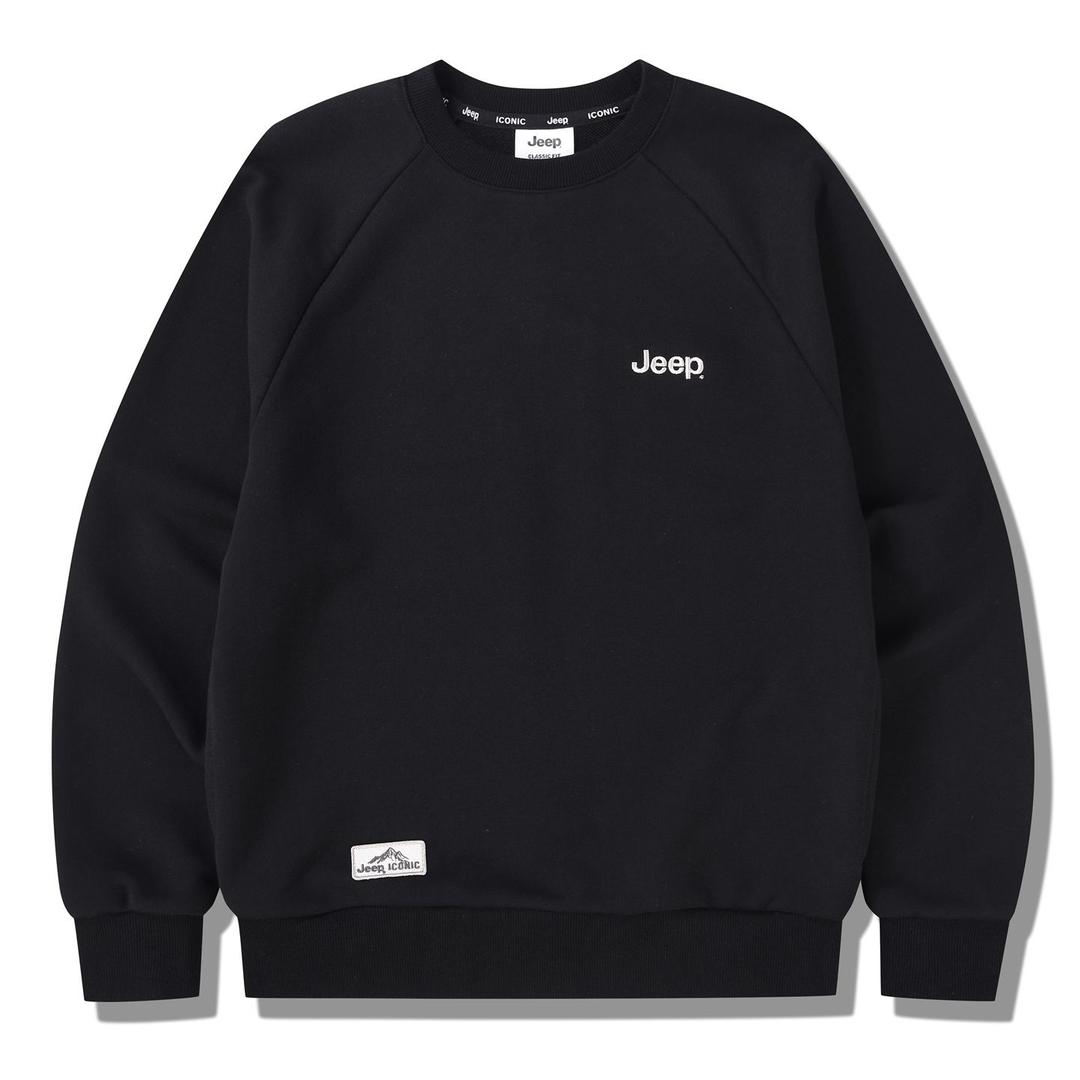 남여공용 베이직 미니로고프린팅 맨투맨(JP3TSU802)