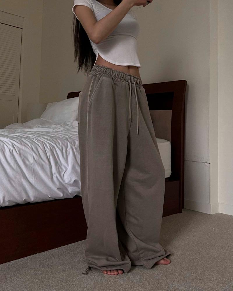 [Unisex] Cozy pigment training pants (3 color)