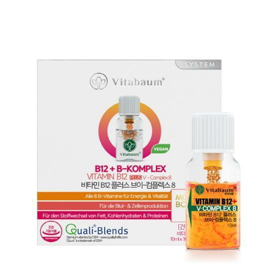 비타바움 비타민B12플러스 브이 컴플렉스 8 (30 병입) (1개월분)