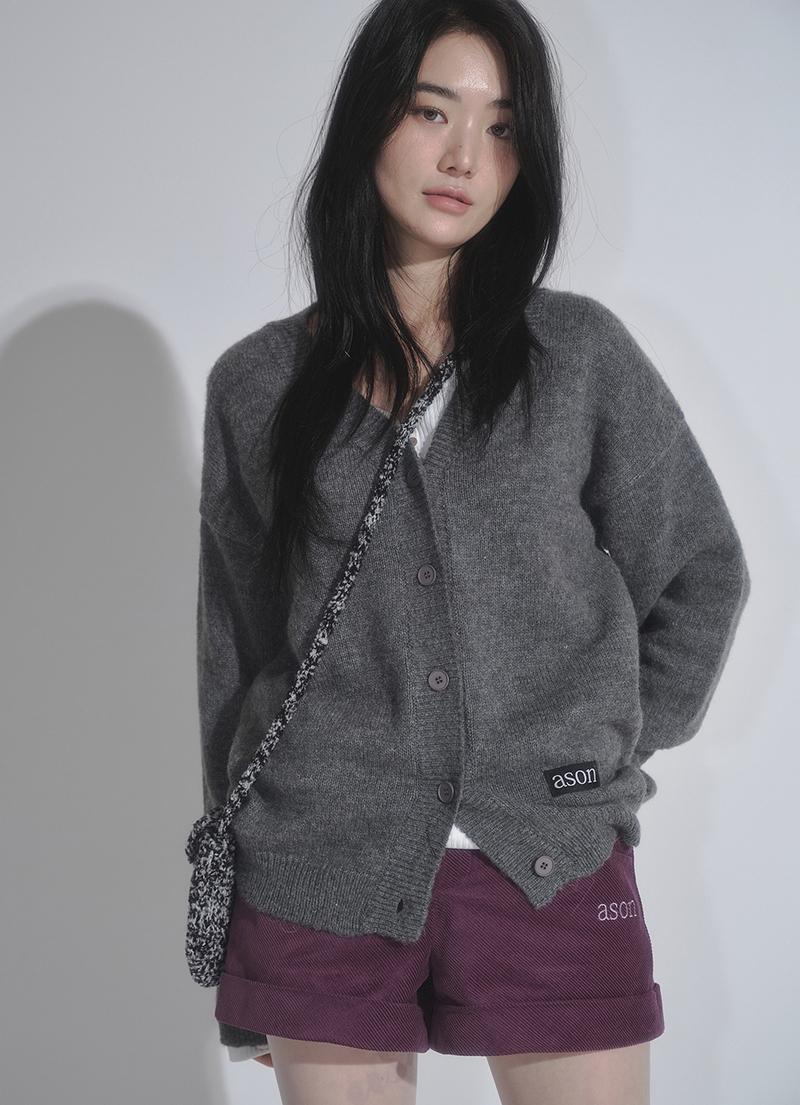 HAPPER CARDIGAN / GRAY