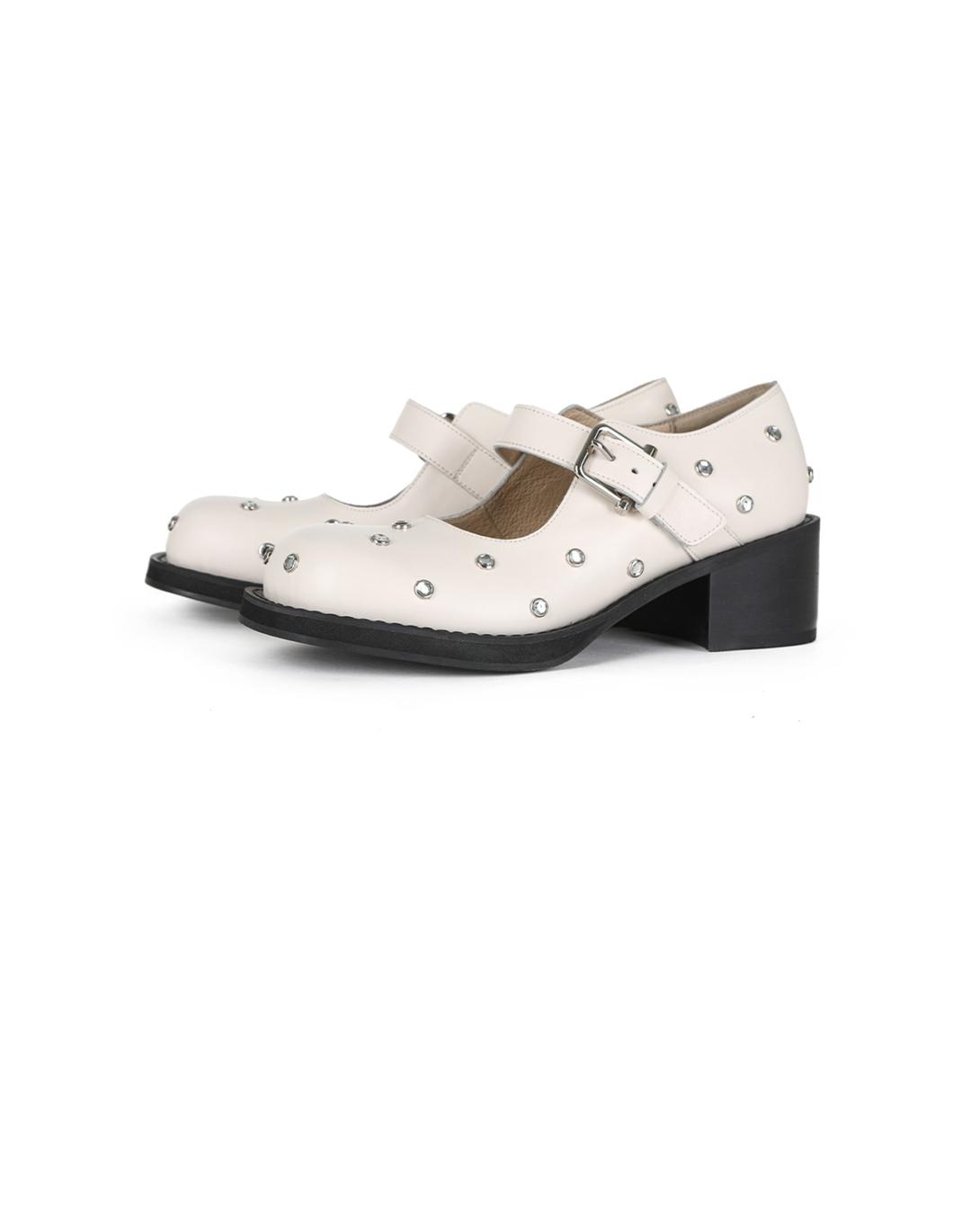 BROCLE MARY JANE [CREAM CRYSTAL]