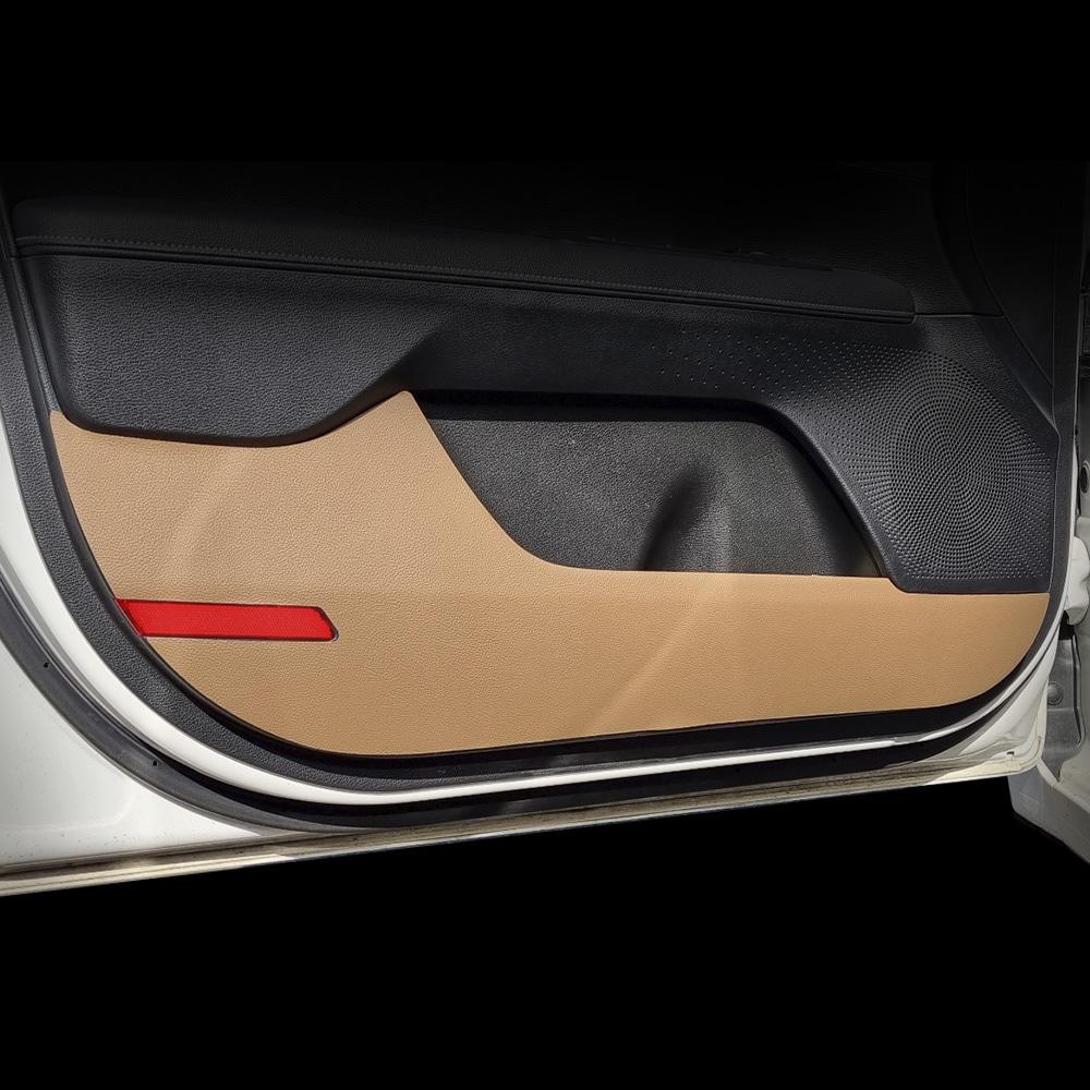 벤딕트 올뉴K3 튜닝 용품 몰딩 가죽 도어커버 가죽커버