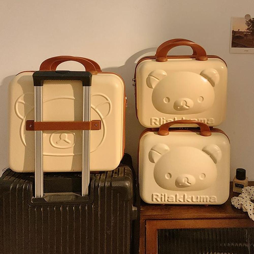 3D 곰돌이 캐리어 보조 가방 여행가방