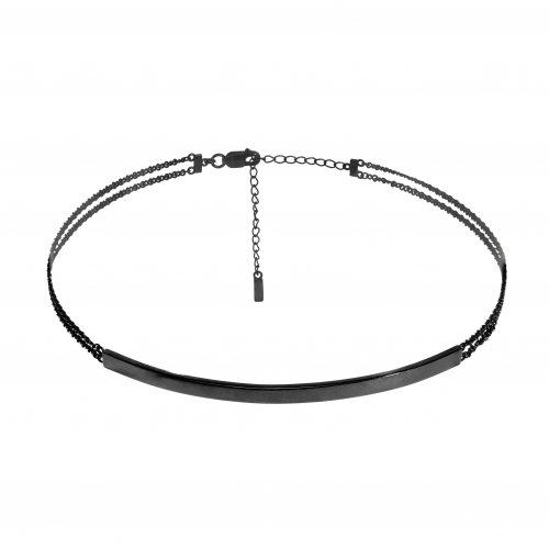 블랭크 초커 (블랙)