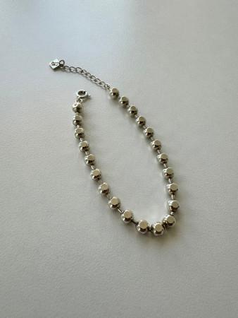 이런 상품 어때요? 은팔찌 925실버 두들긴 볼팔찌