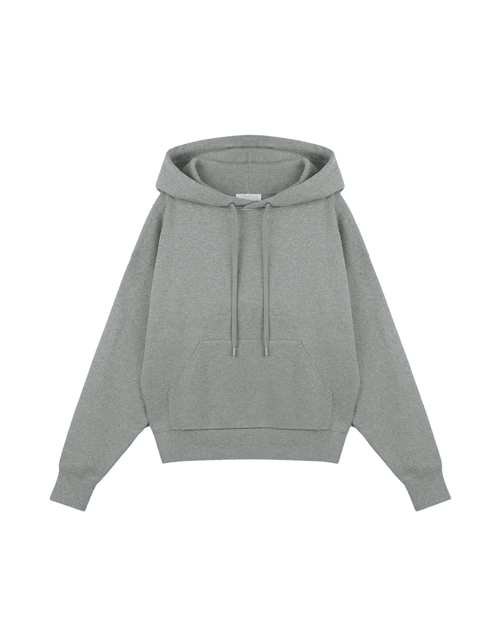 크리미 오버핏 니트 후디