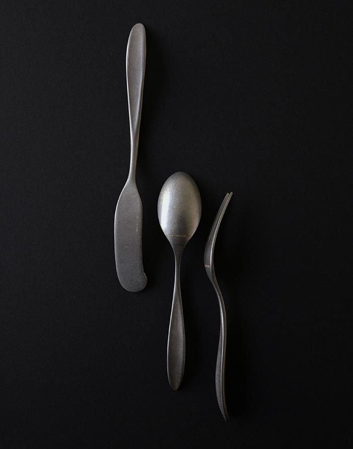 Slin Vintage Texture Tea Cutlery