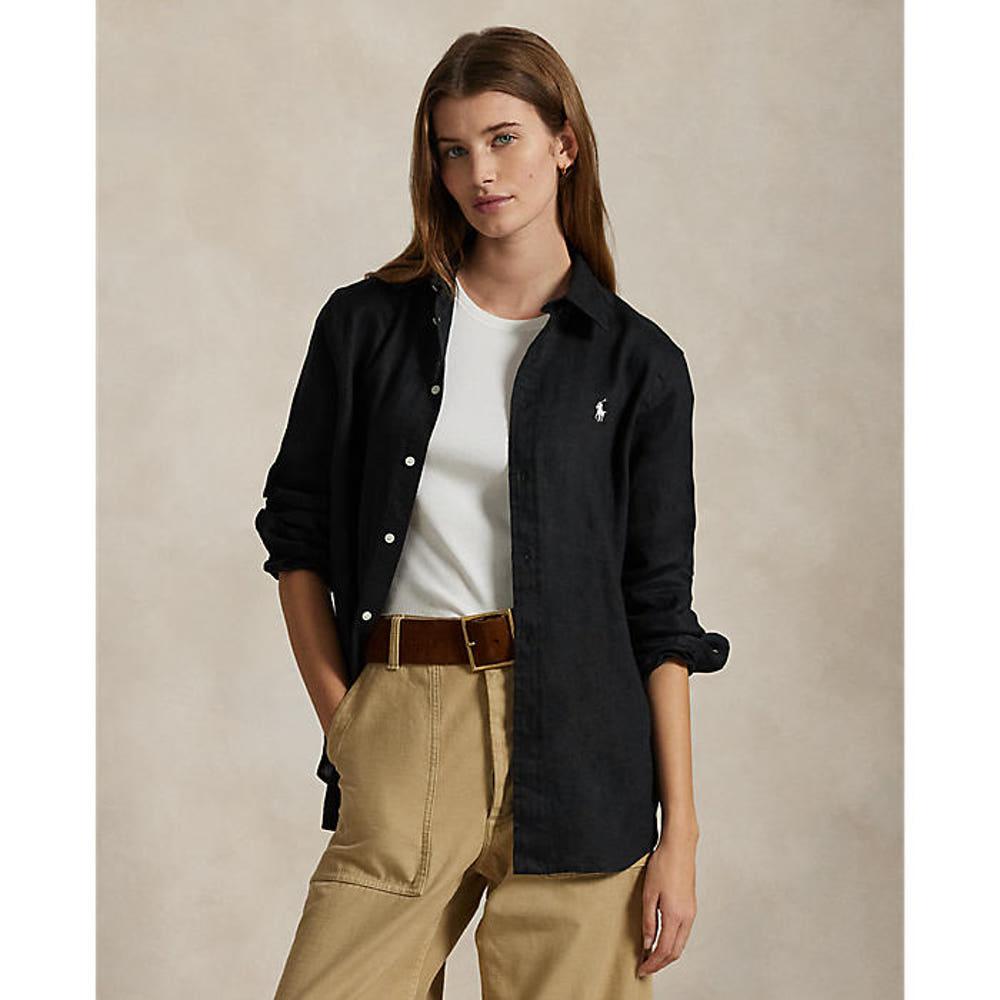 폴로 랄프 로렌 여성 클래식핏 리넨 셔츠(WMPOSHTNDO20739001)