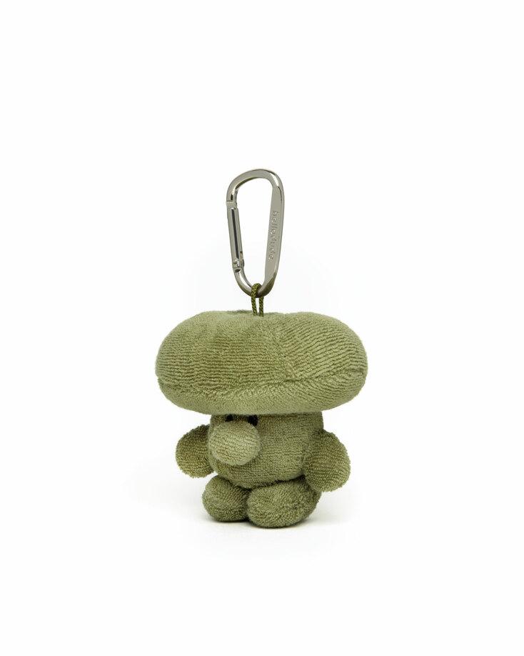 Tiny mush keyring - Moss green