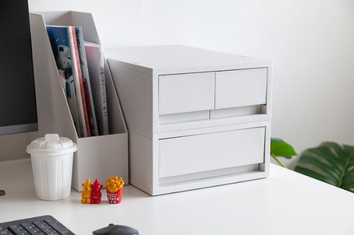 모던스타일 스토리지 박스 다용도 서랍함 2가지 타입