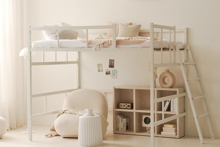 [단독최저가] 업다운 높이조절 철제 벙커침대  Q 사다리