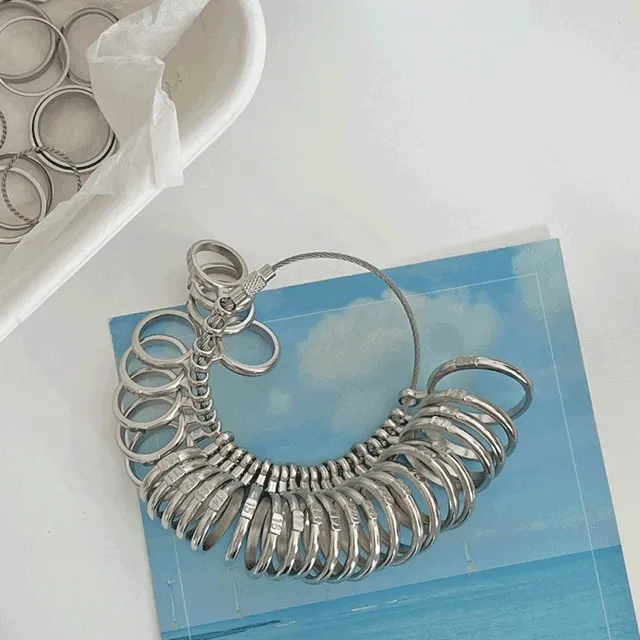 [최저가/당일출고] 반지사이즈 호수 확인 측정기 체크 링게이지