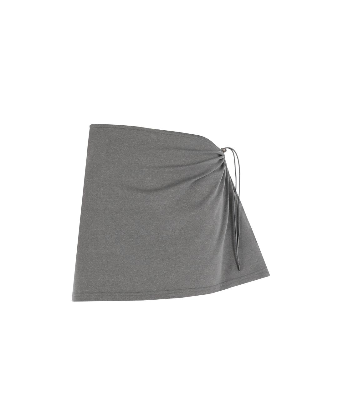 컴아웃앤플레이 Posh ring skirt / 웨이스트 링 스트링 미니 스커트 셔링치마 A라인