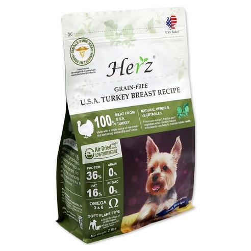 허즈 전연령 칠면조 가슴살 레시피 건식사료, 칠면조, 908g, 1개