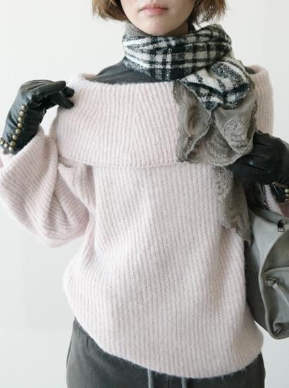 소프트 라운디드 오프 니트 (4c)