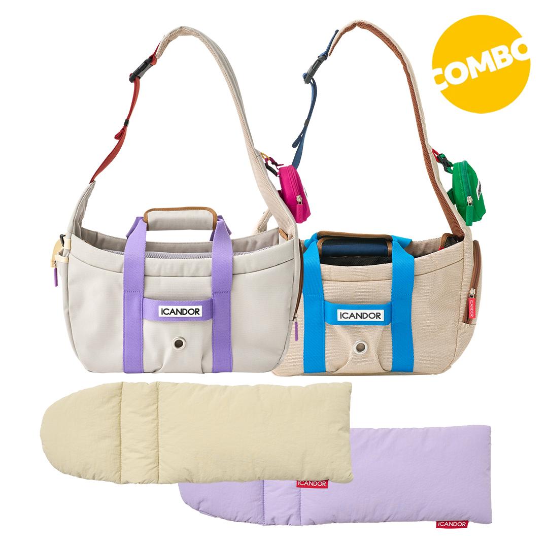 [콤보] 아이캔더 피카부백 + 코지쿠션