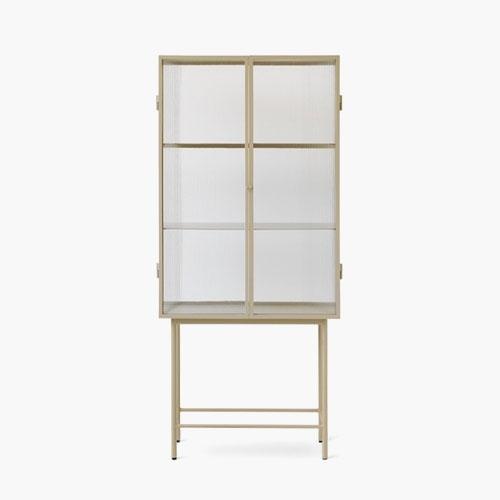 Haze Vitrine Reeded Glass (Cashmere)