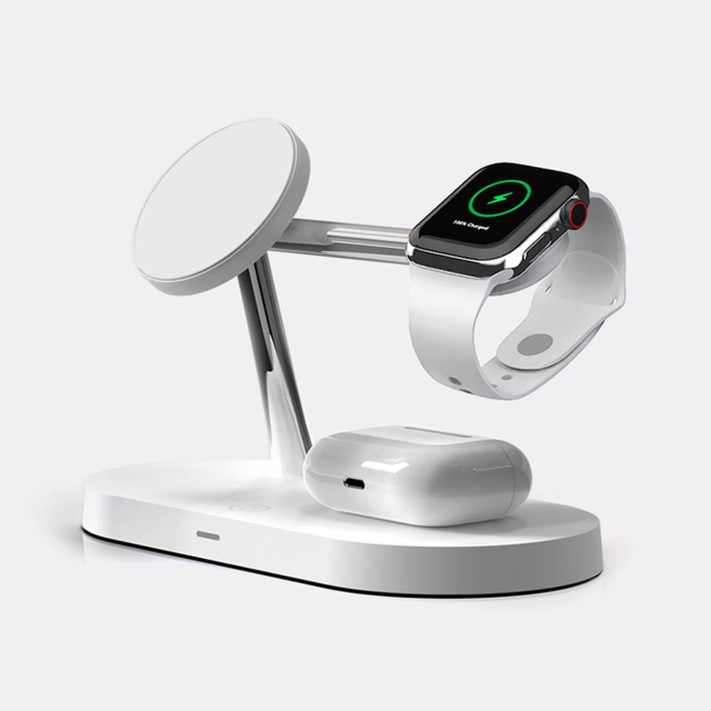 만렙 맥세이프 충전기 애플워치 3in1 무선충전기 아이폰 : manlab. 만렙 공식몰